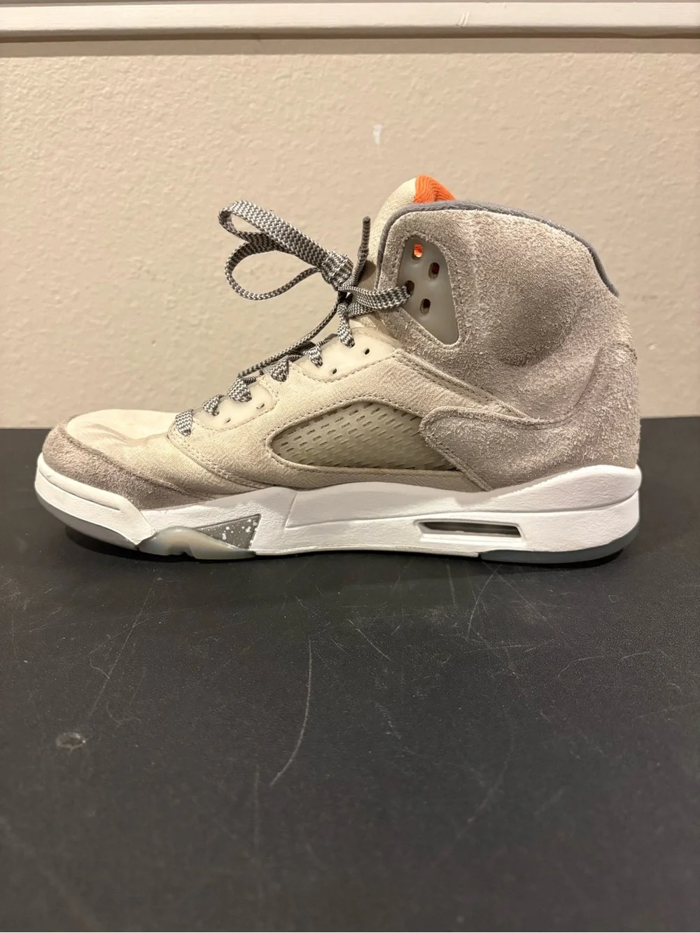 Air Jordan 5 Retro SE Craft Light Orewood Brown FD9222-180 Size 9 Men No Insoles